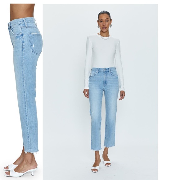 Pistola
Charlie High Waist Frayed
Ankle Straight Leg Jeans - Picture 2 of 4